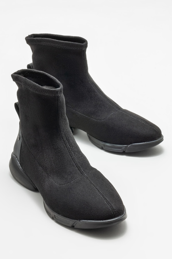 Siyah kadın bot, günlük kullanım için - Elle Shoes