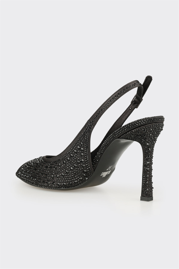 Siyah kadın klasik ayakkabı - Elle Shoes