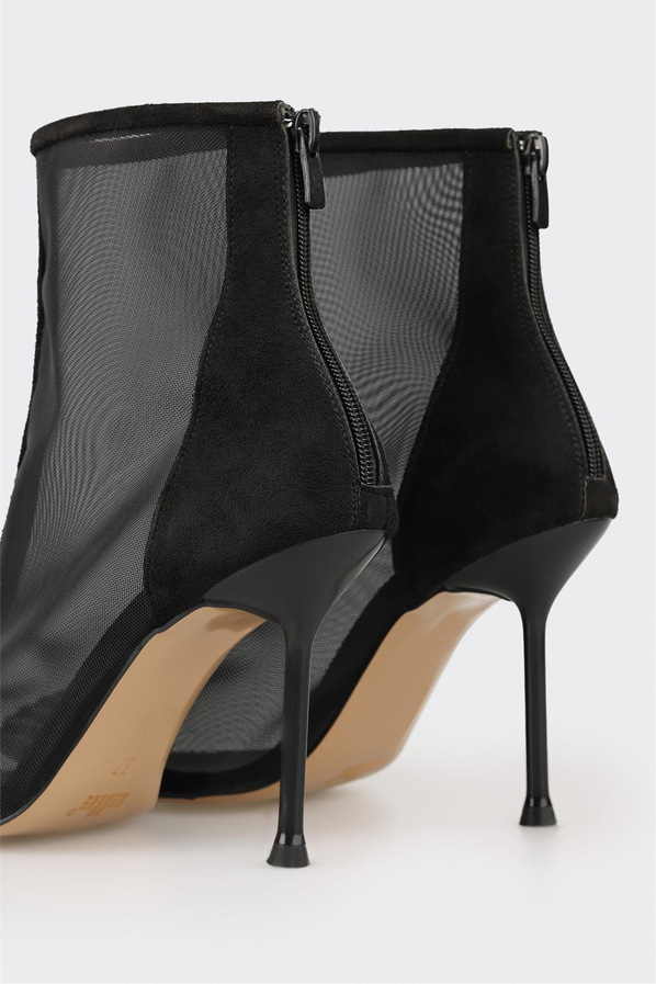 Siyah kadın bot, klasik stil için - Elle Shoes