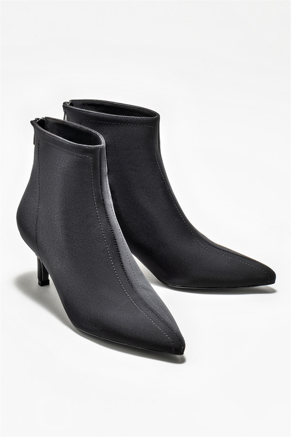 Siyah kadın klasik bot - Elle Shoes