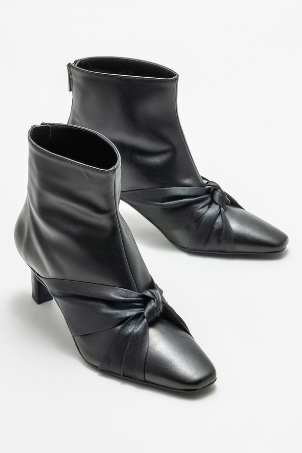 Siyah kadın klasik bot - Elle Shoes