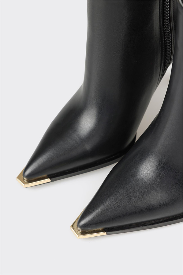 Siyah kadın bot, klasik stil için - Elle Shoes