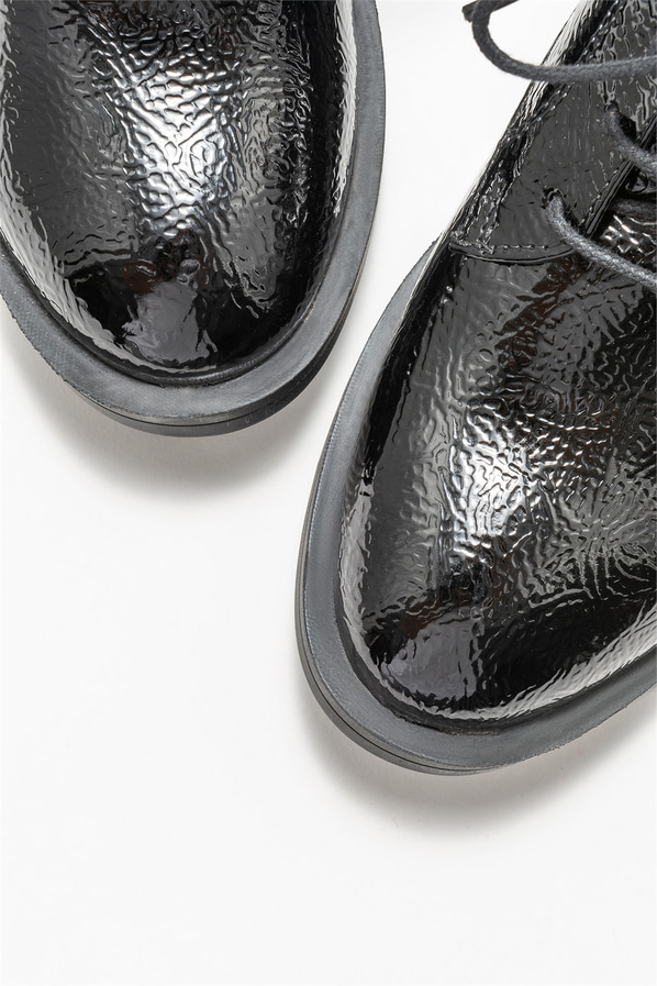 Siyah düz kadın bot, klasik stil için - Elle Shoes