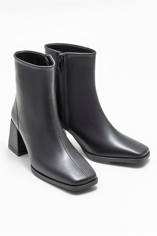 Siyah kadın bot, klasik stil için - Elle Shoes