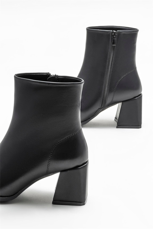Siyah kadın bot, klasik stil için - Elle Shoes