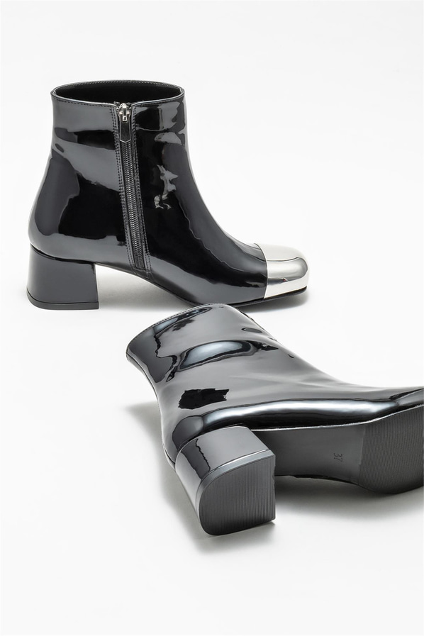 Siyah kadın bot, klasik stil için - Elle Shoes