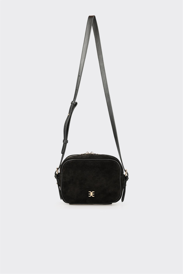 Siyah Kadın Küçük Çapraz Çanta