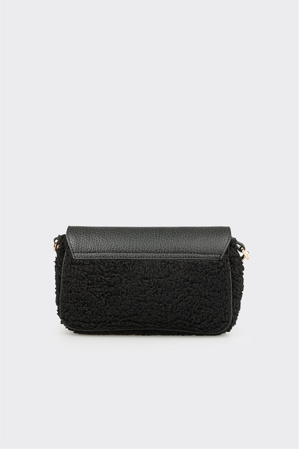 Siyah Kadın Küçük Çapraz Çanta