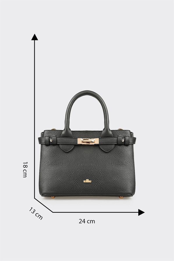 Siyah Kadın Küçük El Çantası