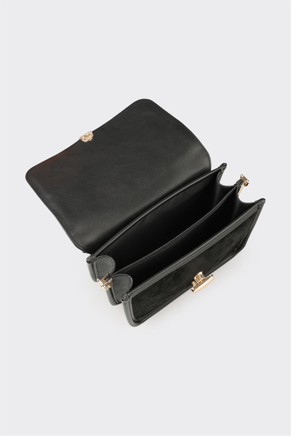 Siyah Kadın Küçük El Çantası