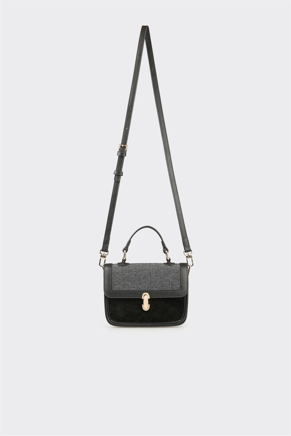 Siyah Kadın Küçük El Çantası