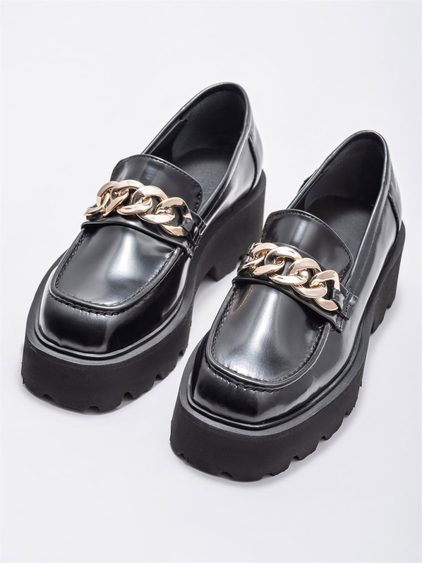 Siyah Kadın Loafer
