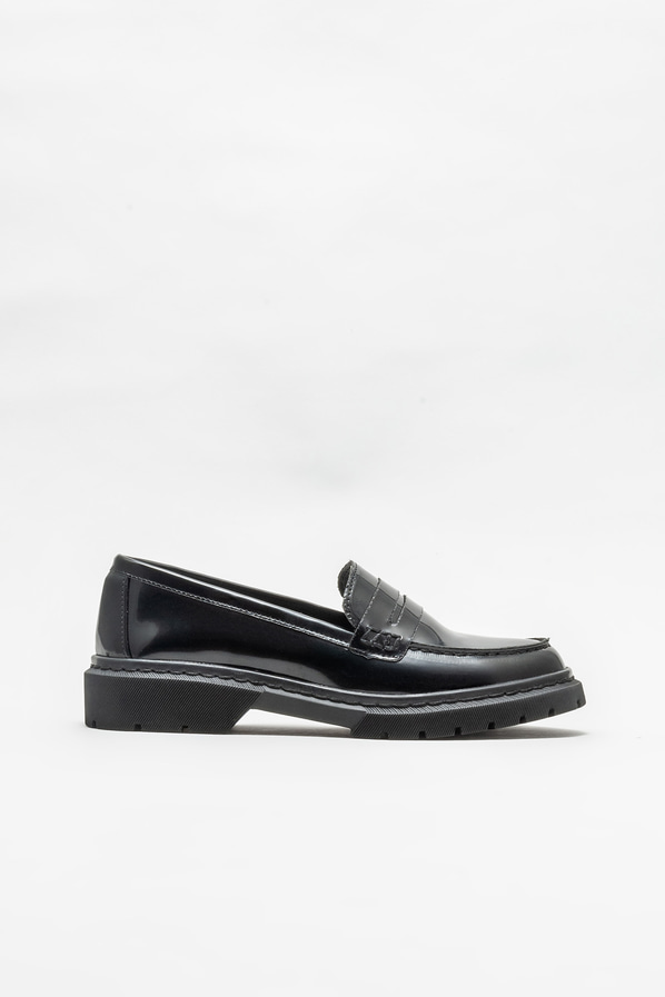 Siyah kadın loafer - Elle Shoes