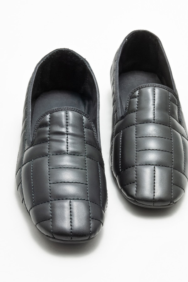 Siyah kadın loafer - Elle Shoes