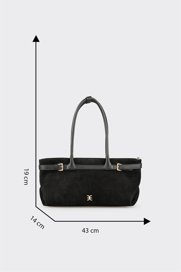 Siyah Kadın Omuz Çantası