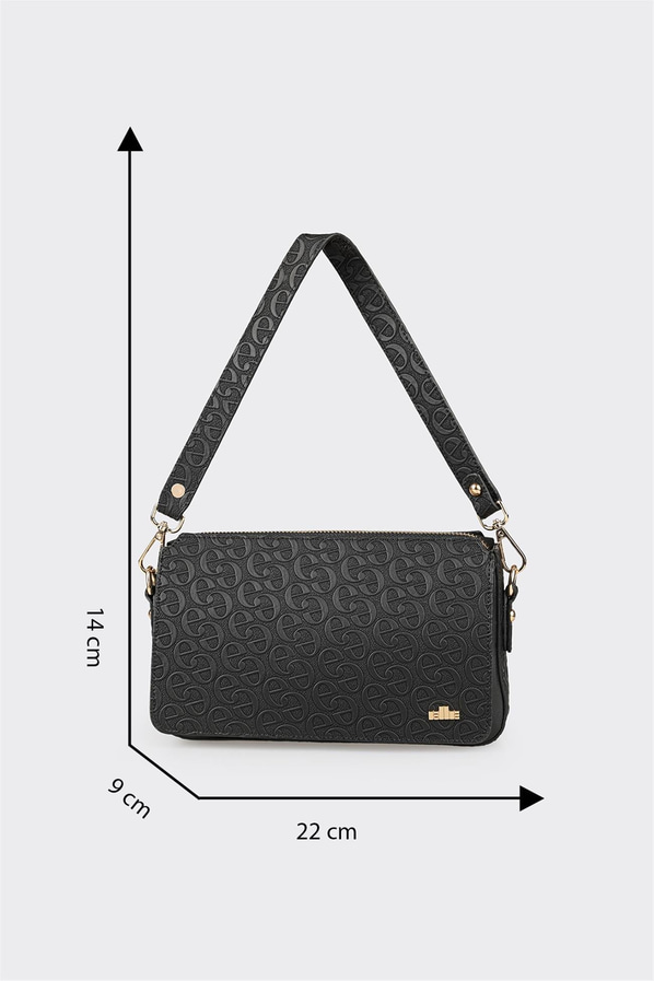 Siyah Kadın Omuz Çantası