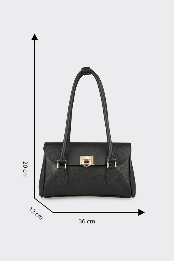 Siyah Kadın Omuz Çantası