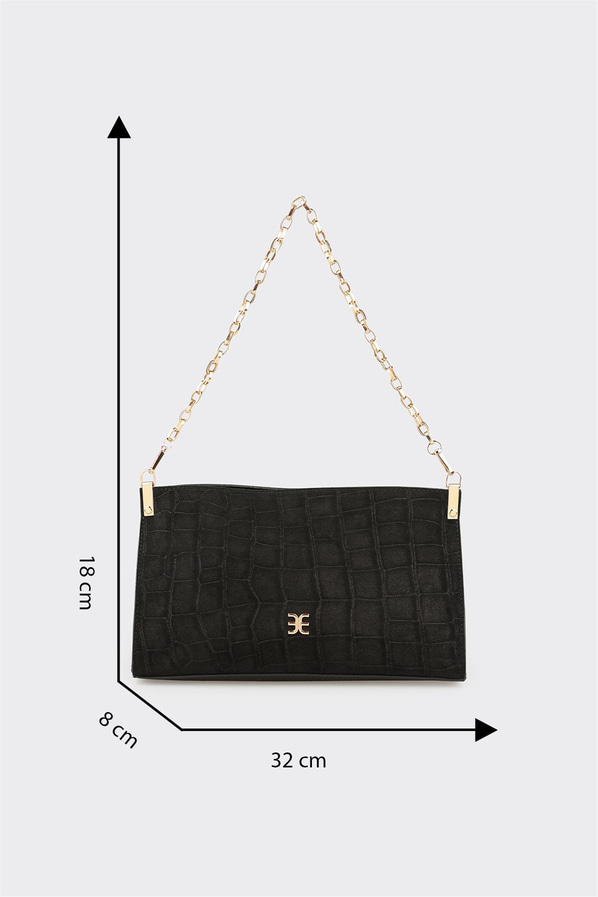 Siyah Kadın Omuz Çantası