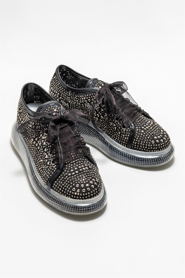 Siyah kadın sneaker - Elle Shoes