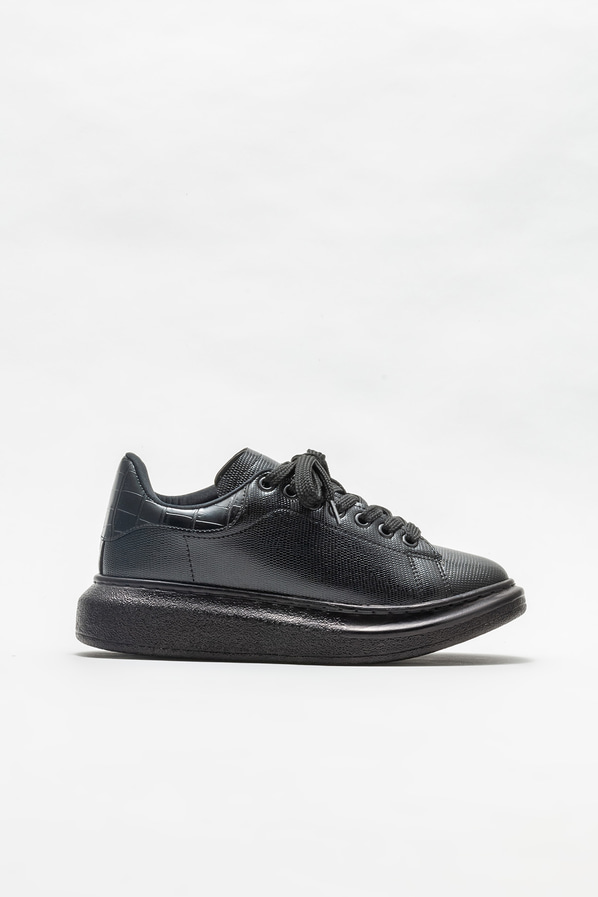 Siyah kadın spor ayakkabı - Elle Shoes