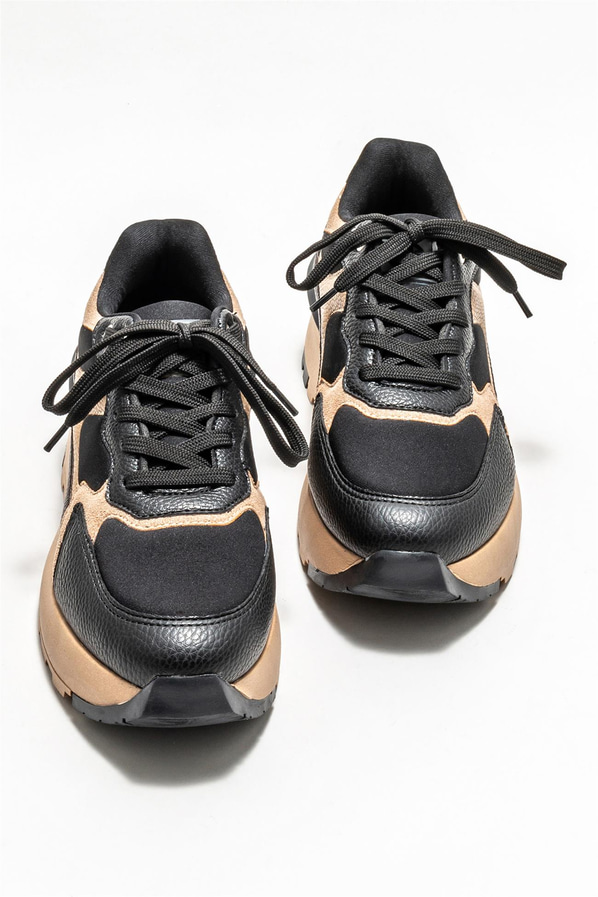 Siyah kadın sneaker - Elle Shoes