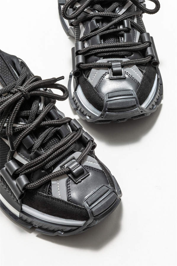 Siyah kadın sneaker - Elle Shoes