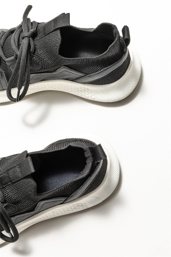 Siyah kadın sneaker - Elle Shoes