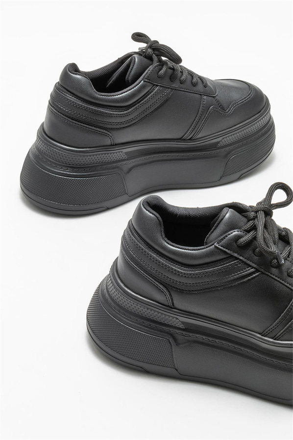 Siyah kadın sneaker - Elle Shoes