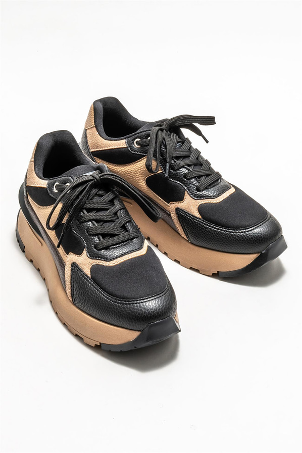 Siyah kadın sneaker - Elle Shoes