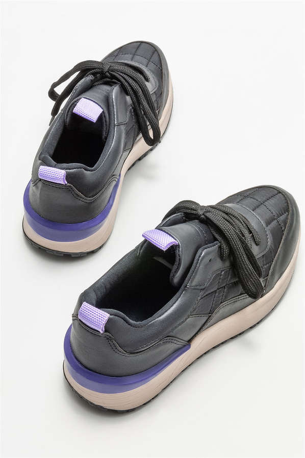 Siyah kadın spor ayakkabı - Elle Shoes