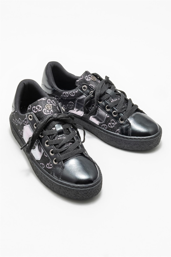 Siyah kadın sneaker - Elle Shoes