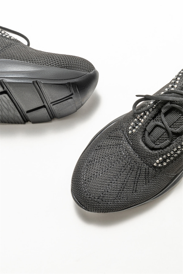 Siyah kadın sneaker - Elle Shoes