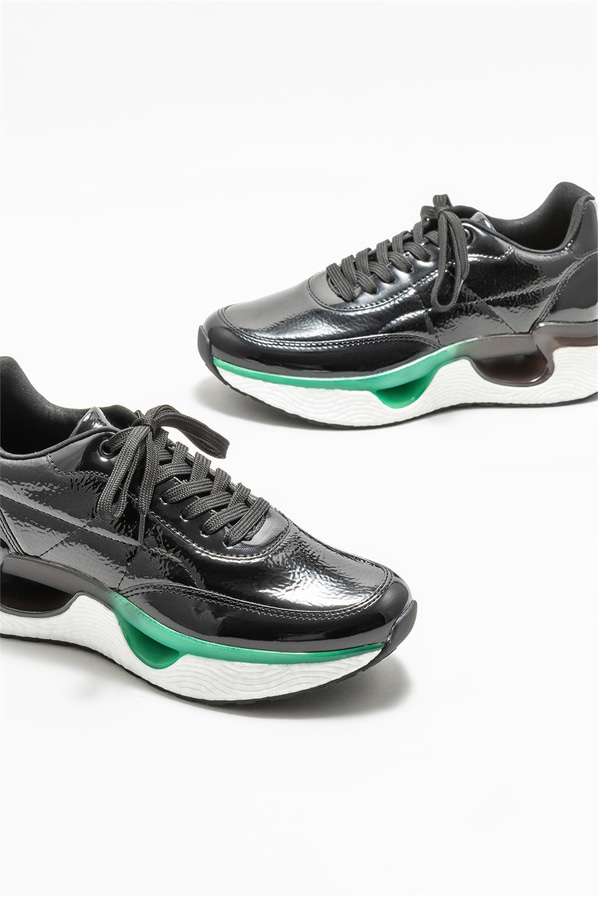 Siyah kadın sneaker - Elle Shoes