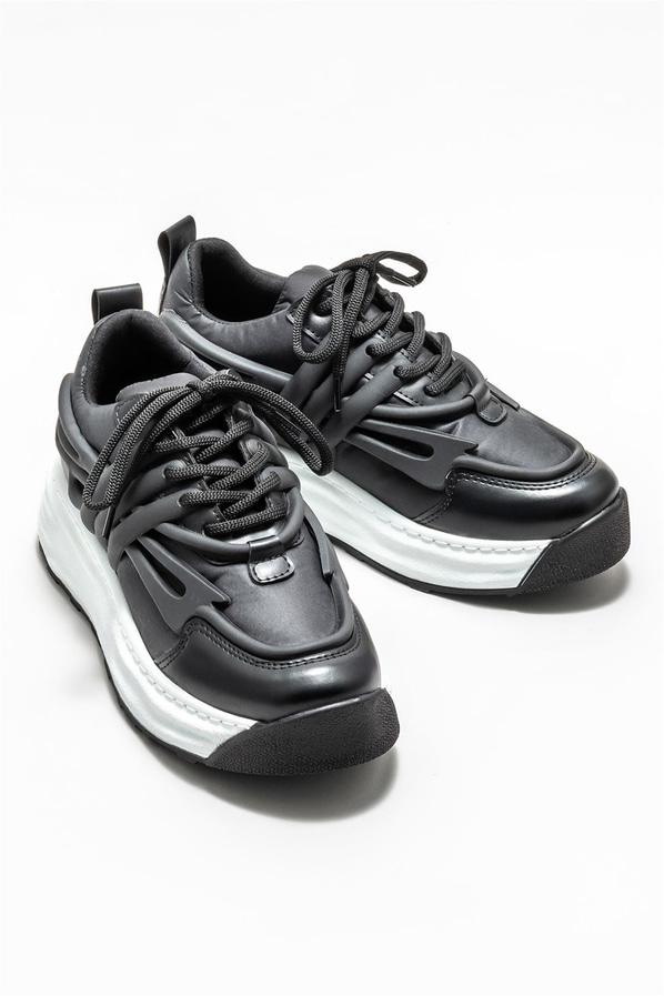 Siyah kadın sneaker - Elle Shoes