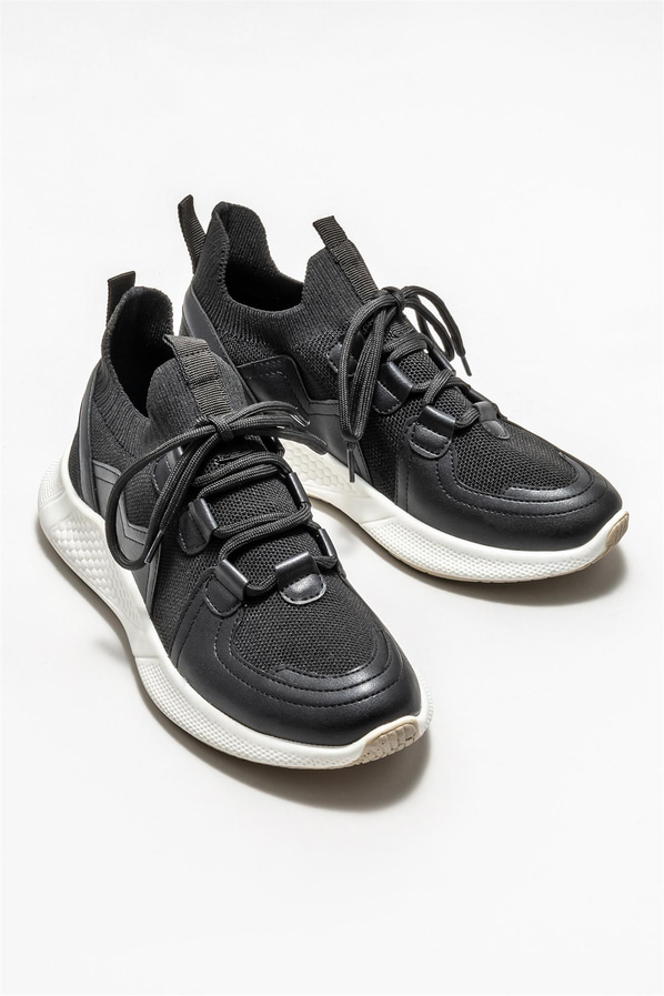 Siyah kadın sneaker - Elle Shoes