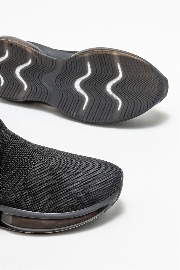 Siyah kadın spor ayakkabı - Elle Shoes