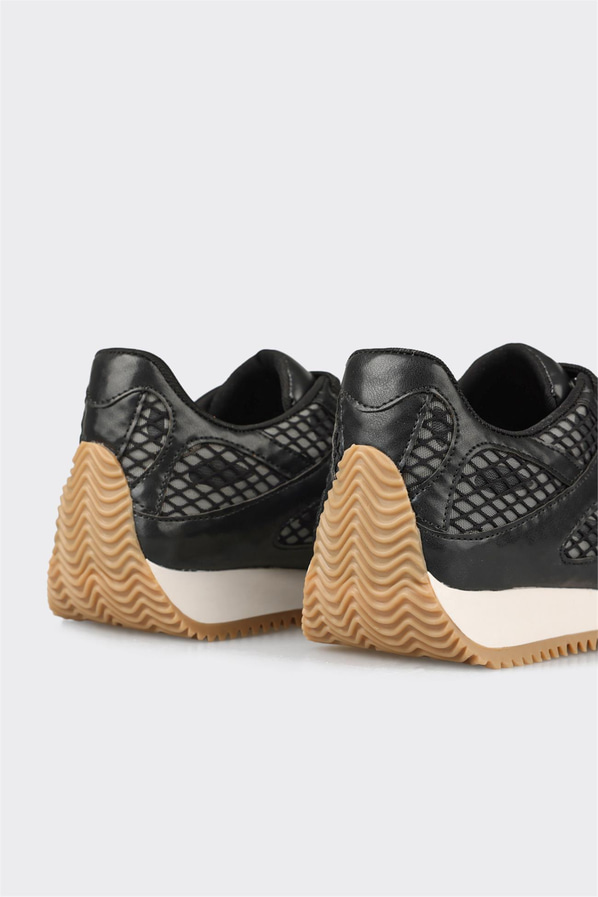 Siyah kadın sneaker - Elle Shoes