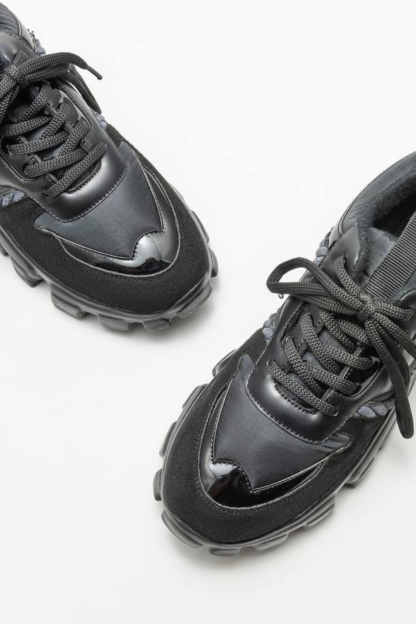 Siyah kadın spor ayakkabı - Elle Shoes