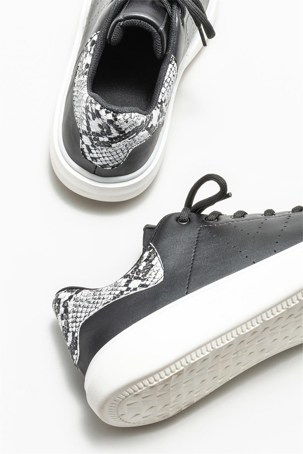 Siyah kadın sneaker - Elle Shoes