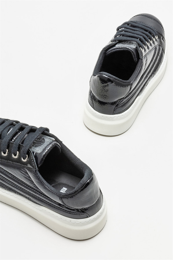 Siyah kadın spor ayakkabı - Elle Shoes