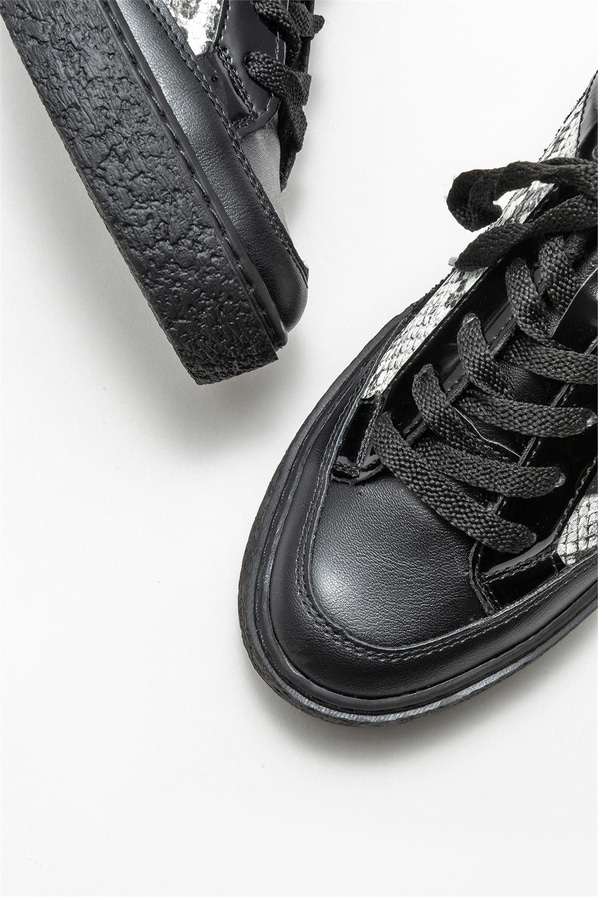 Siyah kadın sneaker - Elle Shoes
