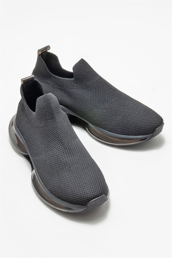 Siyah kadın spor ayakkabı - Elle Shoes