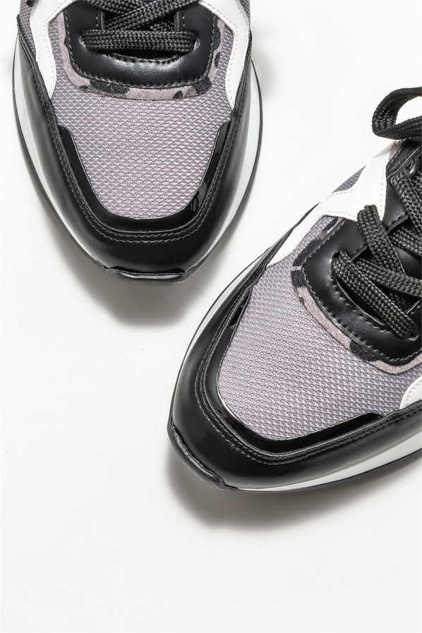 Siyah kadın sneaker - Elle Shoes