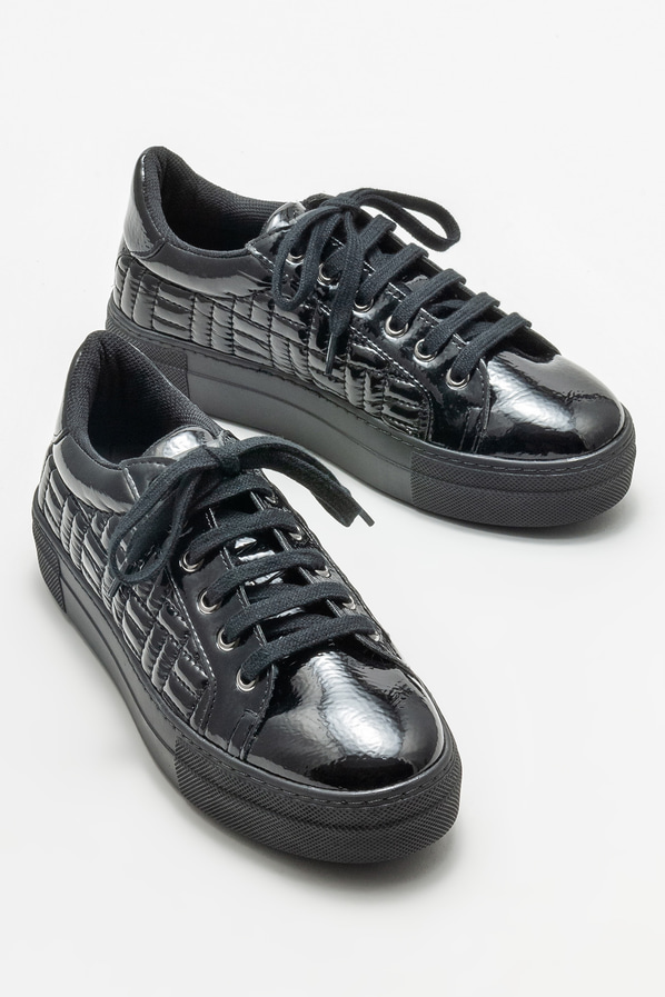 Siyah kadın sneaker - Elle Shoes