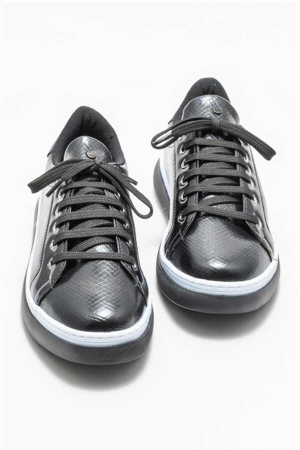 Siyah kadın sneaker - Elle Shoes