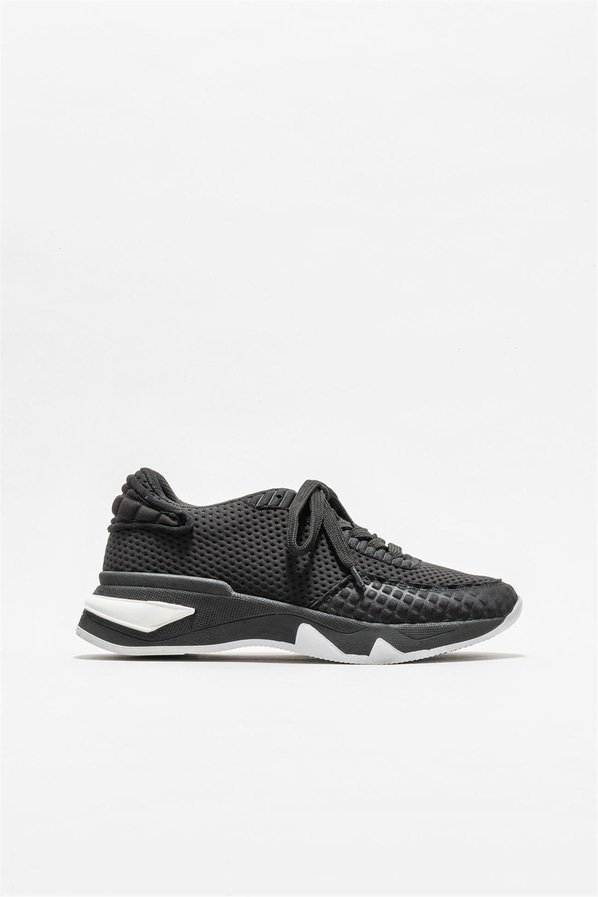 Siyah kadın sneaker - Elle Shoes