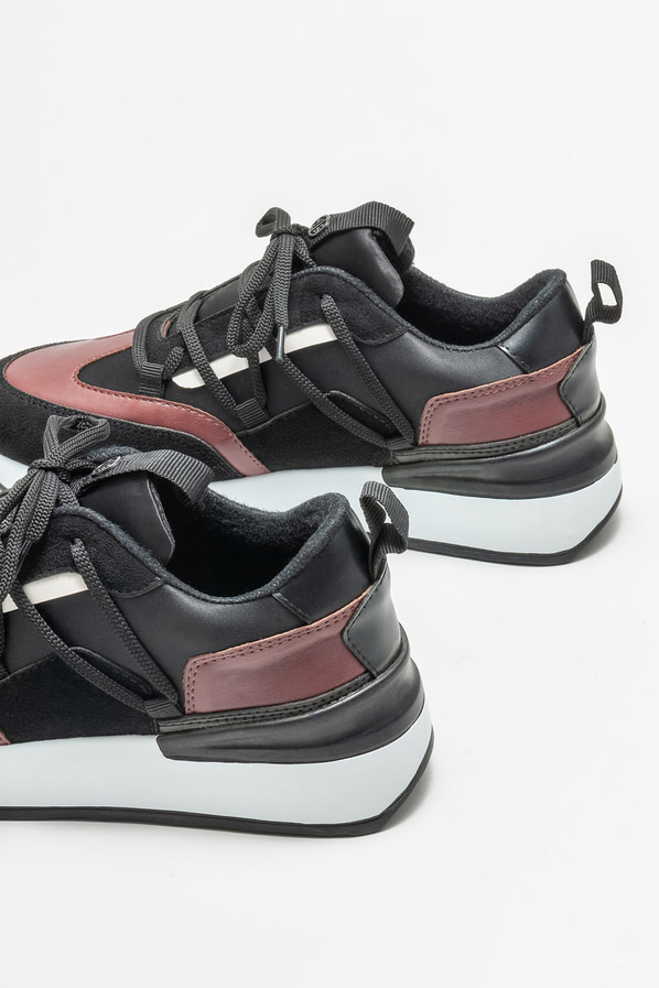Siyah kadın spor ayakkabı - Elle Shoes