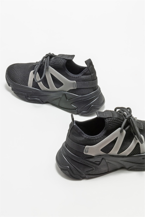 Siyah kadın spor ayakkabı - Elle Shoes