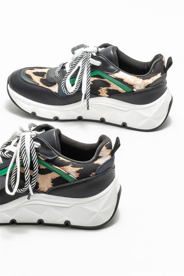 Siyah kadın sneaker - Elle Shoes