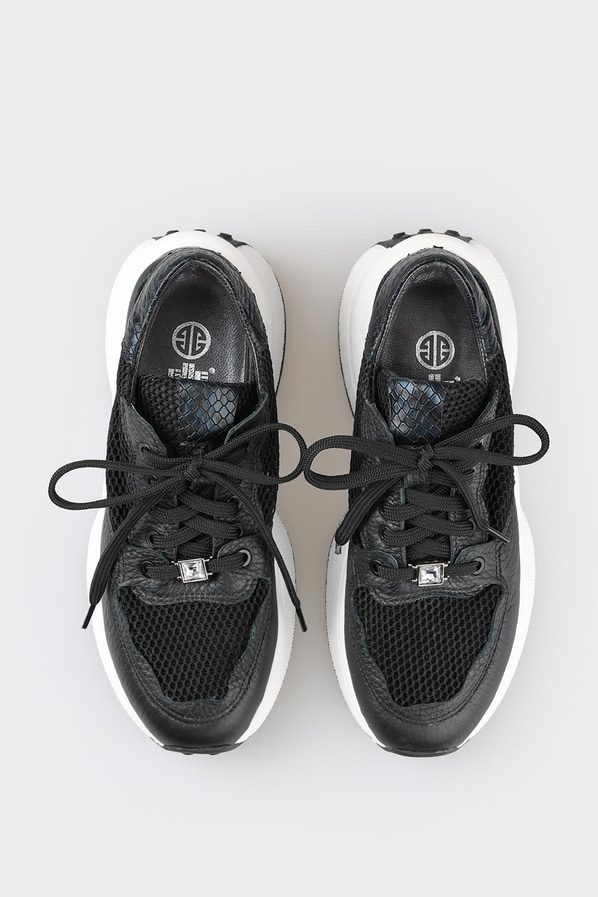 Siyah kadın sneaker - Elle Shoes